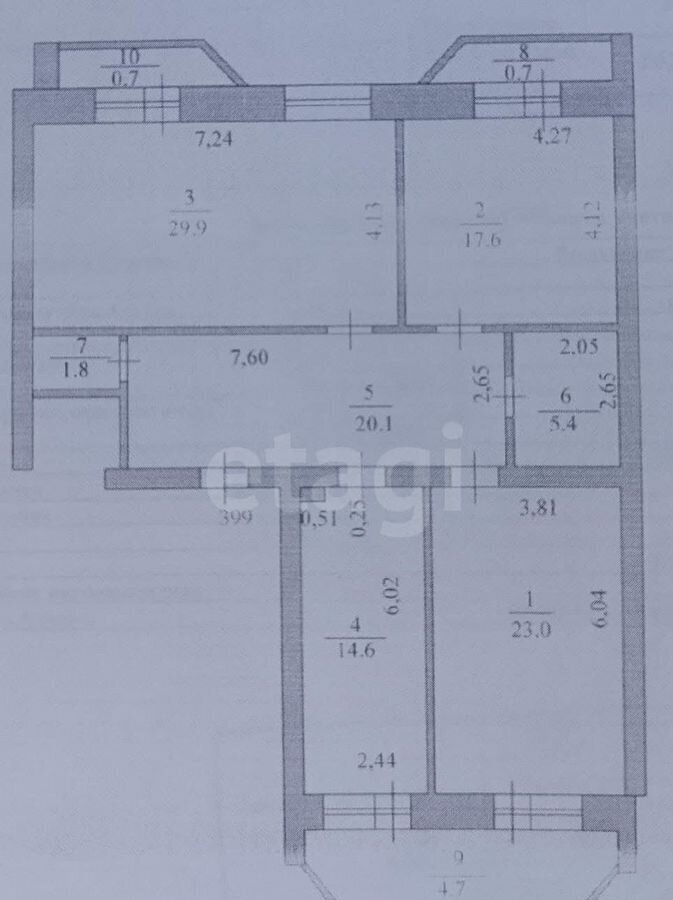 квартира г Казань р-н Ново-Савиновский ул Чистопольская 79 Республика Татарстан Татарстан фото 29