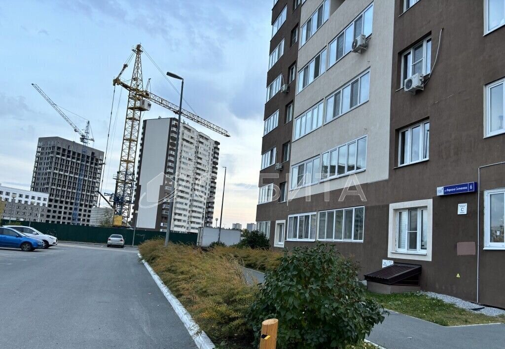 квартира г Тюмень р-н Калининский ул Фармана Салманова 6 Калининский административный округ фото 23