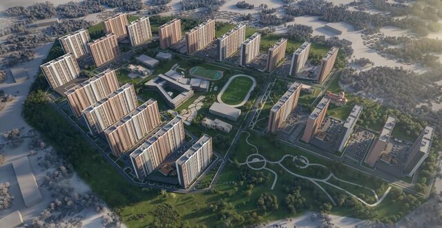 р-н Октябрьский пер Элеваторный ЖК «Октябрь Парк» поз. 2. 1 фото