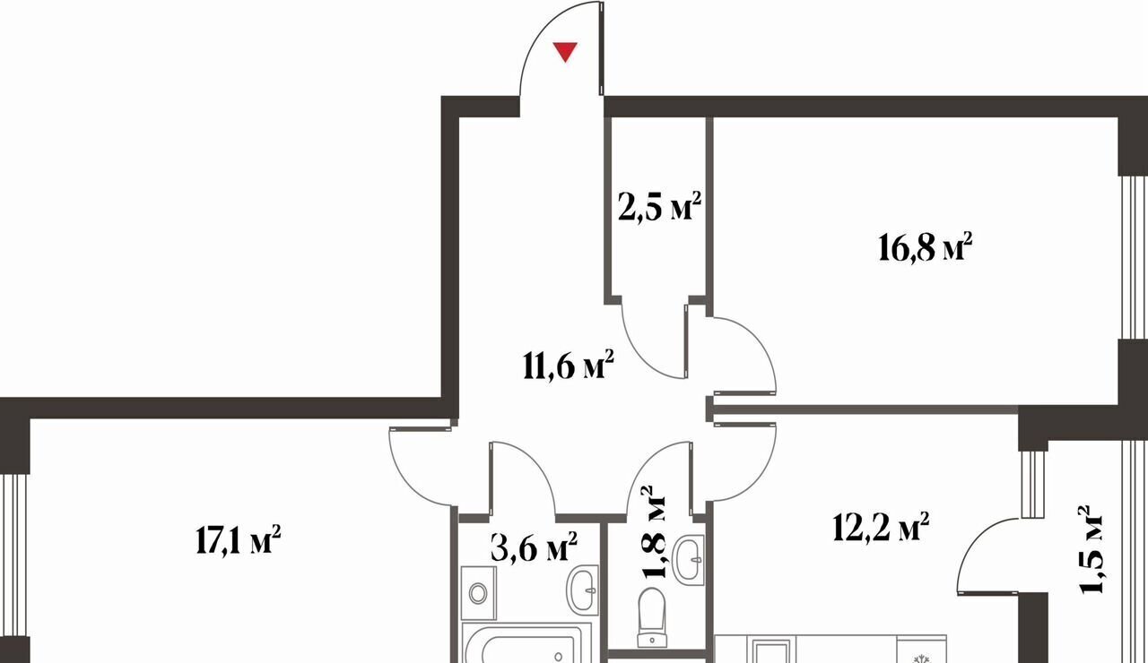 квартира г Красногорск мкр Опалиха ул Новая Московская 49 корп. 1, Опалиха фото 1