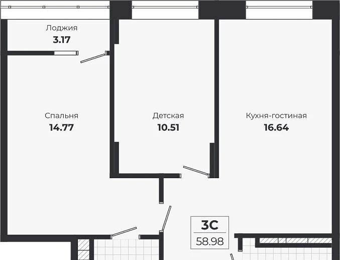 квартира г Новосибирск метро Площадь Гарина-Михайловского Лесоперевалка ЖК «Ясный берег» город-парк фото 1