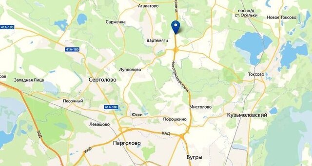 Приозерское шоссе, 11 км, Агалатовское сельское поселение фото