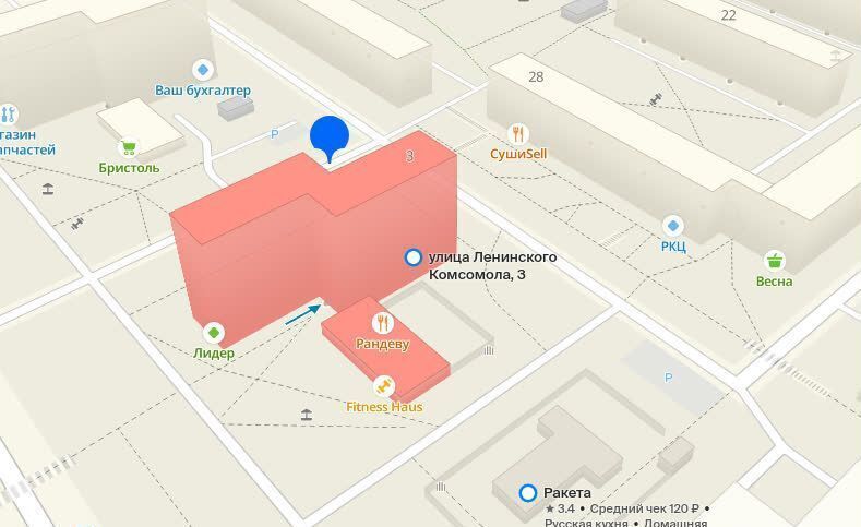 квартира г Сосновоборск ул Ленинского Комсомола 3 фото 6