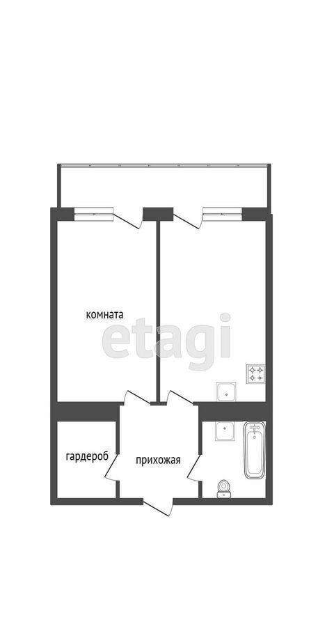 квартира г Красноярск р-н Октябрьский ул Елены Стасовой 38г фото 19