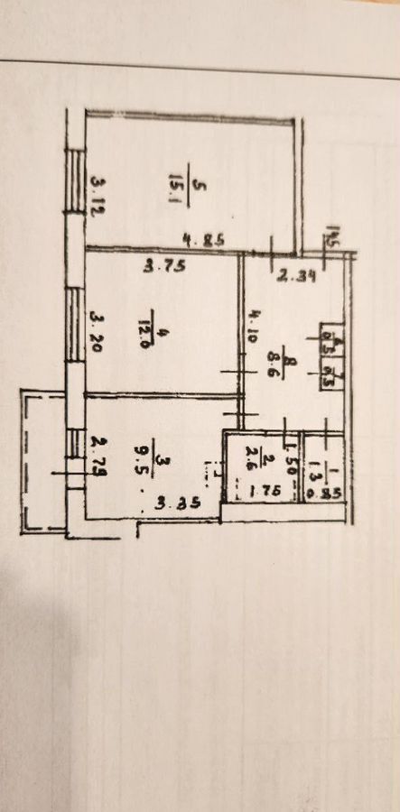 квартира г Уфа р-н Кировский ул Генерала Горбатова 7 фото 22