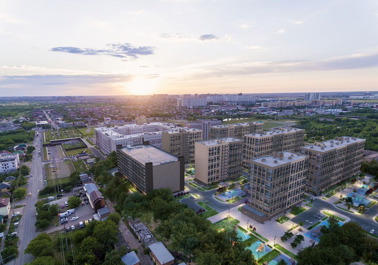 квартира г Краснодар р-н Прикубанский ул Ярославская 115 ЖК Небо корп. 4 фото 17