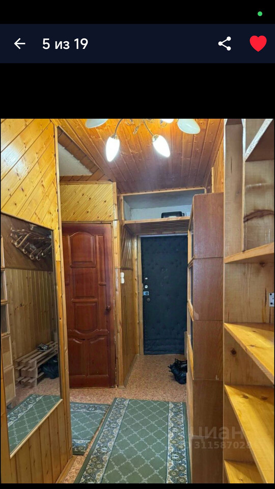 квартира г Рязань р-н Железнодорожный ул Островского 36/1 Городская Роща м-н фото 19