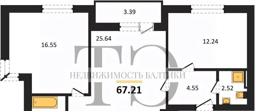 квартира г Калининград р-н Ленинградский ул Суздальская фото 1