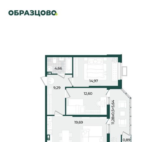 р-н Прикубанский ул Штурвальная 8 ЖК Образцово фото
