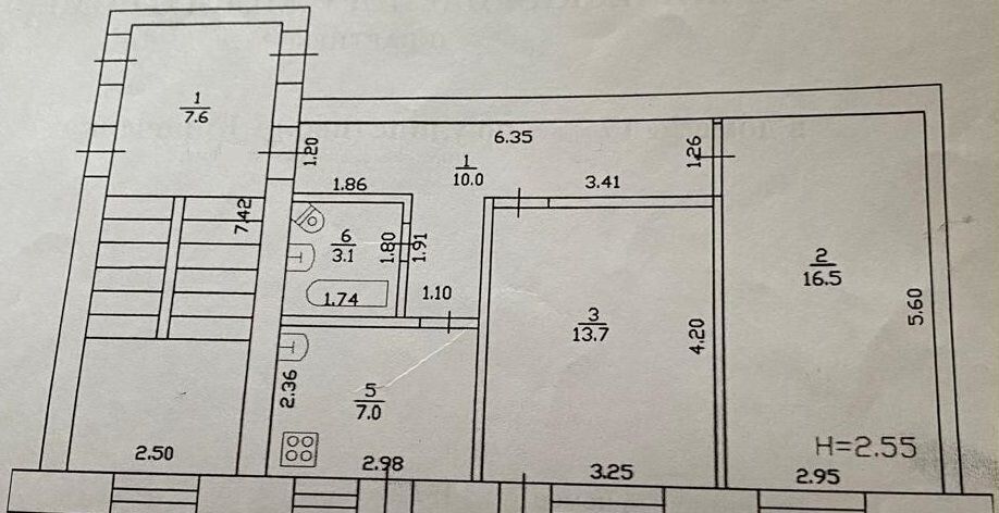 квартира г Горячий Ключ ул Кириченко 17к/3 фото 1