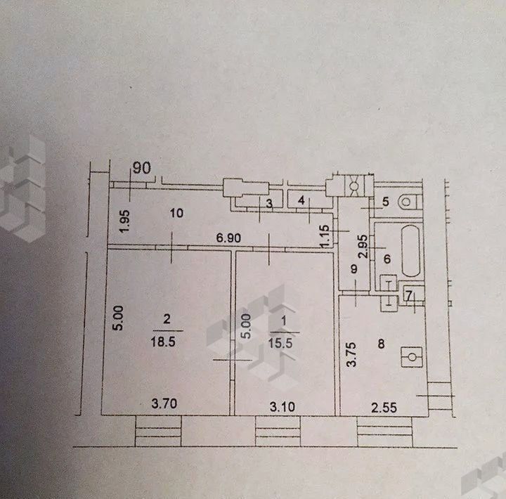 квартира г Москва метро Новокузнецкая наб Космодамианская 4/22кб муниципальный округ Замоскворечье фото 15