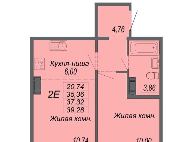 квартира р-н Индустриальный Южный микрорайон фото