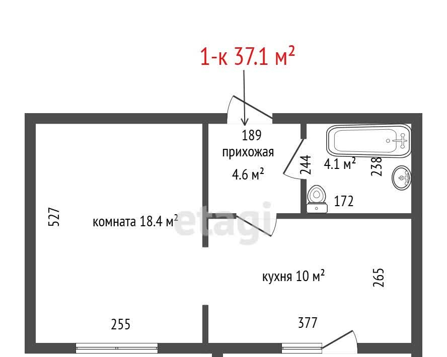 квартира г Березовский ул Гагарина 25 6-й м-н фото 1