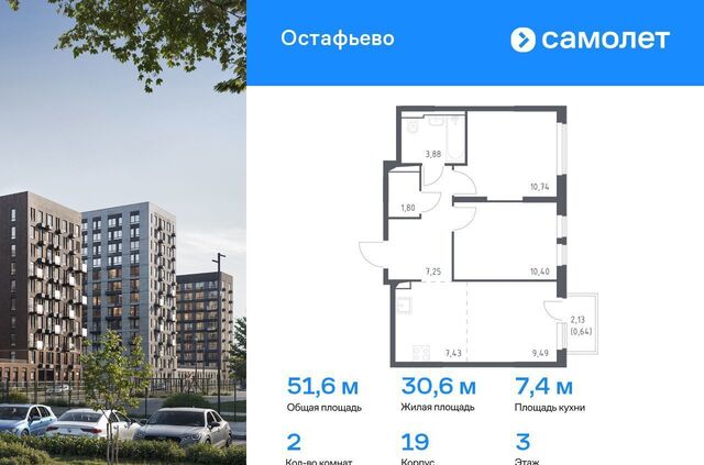 ЖК Остафьево метро Остафьево метро Щербинка Новомосковский административный округ, к 19 фото