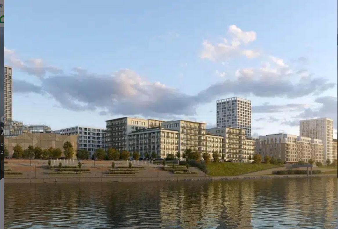 квартира г Новосибирск р-н Октябрьский Речной вокзал ул Большевистская 44 микрорайон «Евроберег» фото 4