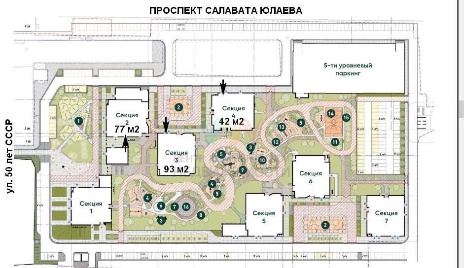 торговое помещение г Уфа р-н Октябрьский ул 50 лет СССР 39 фото 1