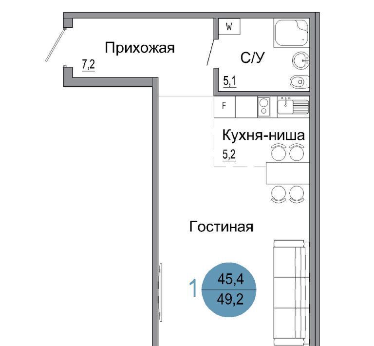 квартира г Керчь ЖК «Белый город» Белый город жилой комплекс фото 1