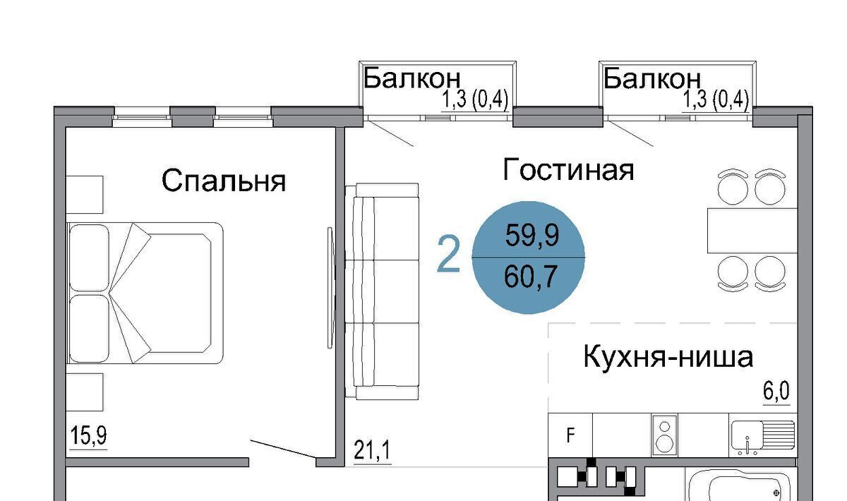 квартира г Керчь ЖК «Белый город» Белый город жилой комплекс фото 1