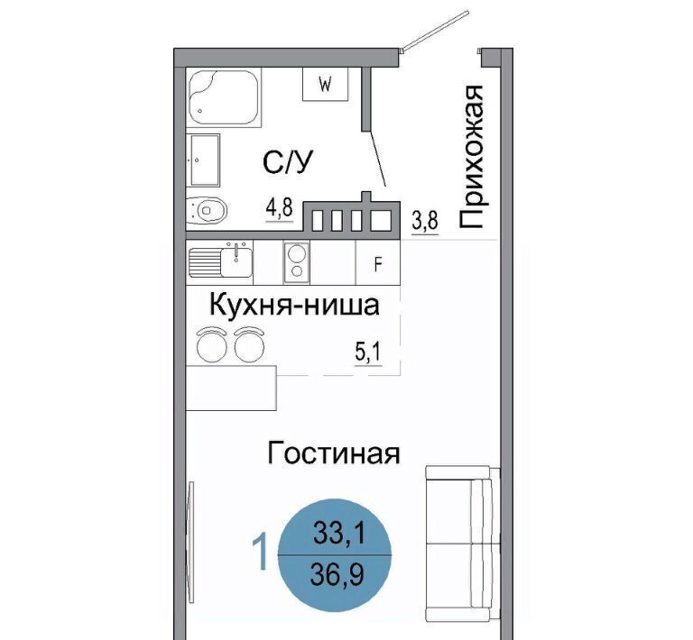 квартира г Керчь ЖК «Белый город» Белый город жилой комплекс фото 1