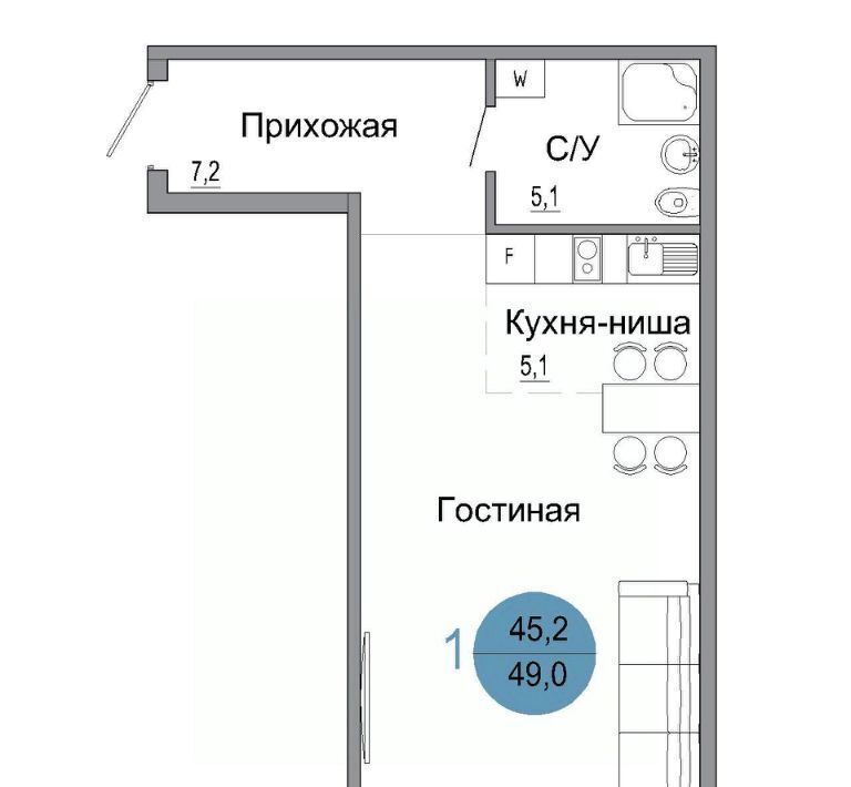квартира г Керчь ЖК «Белый город» Белый город жилой комплекс фото 1