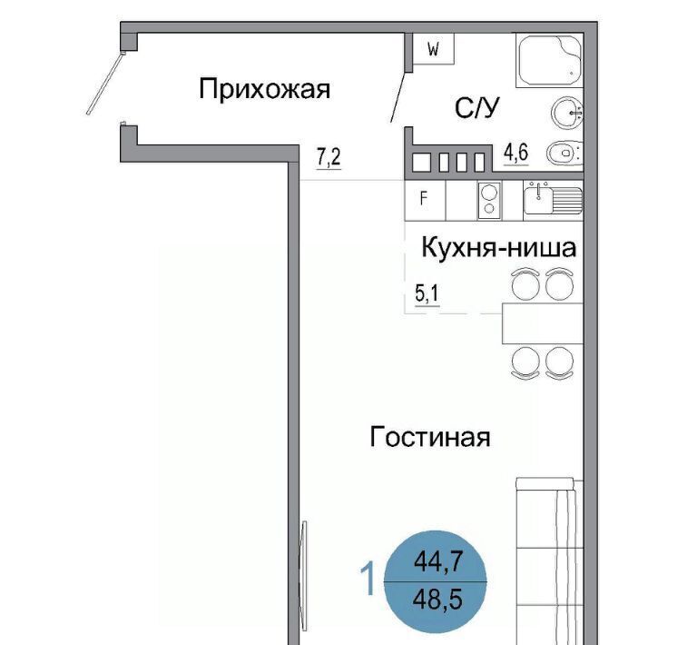 квартира г Керчь ЖК «Белый город» Белый город жилой комплекс фото 1