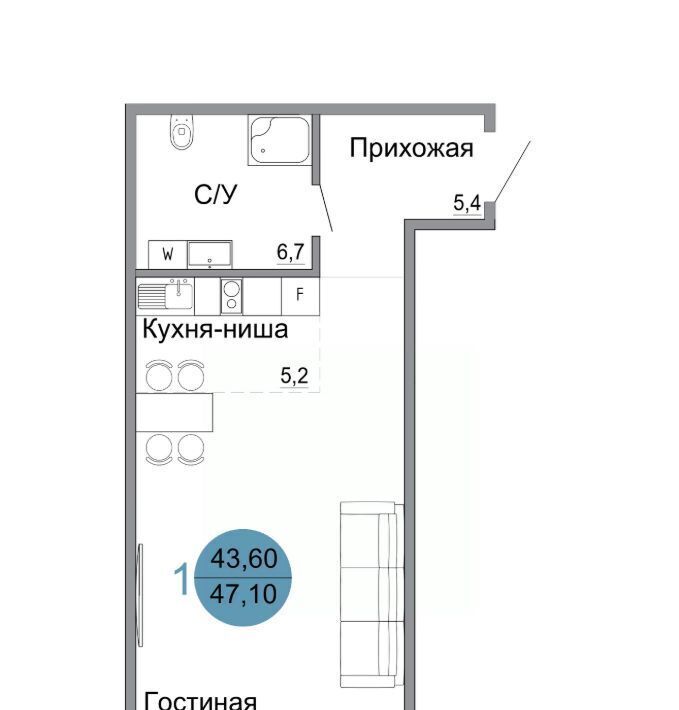 квартира г Керчь ЖК «Белый город» Белый город жилой комплекс фото 1
