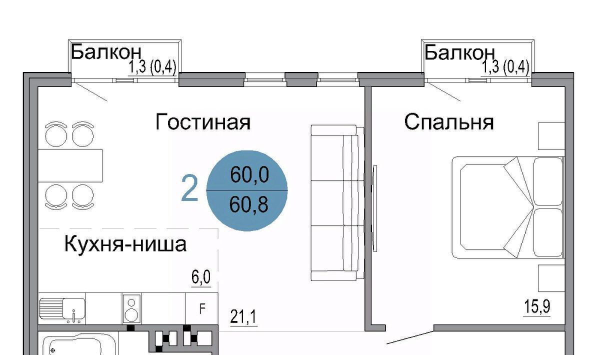 квартира г Керчь ЖК «Белый город» Белый город жилой комплекс фото 1