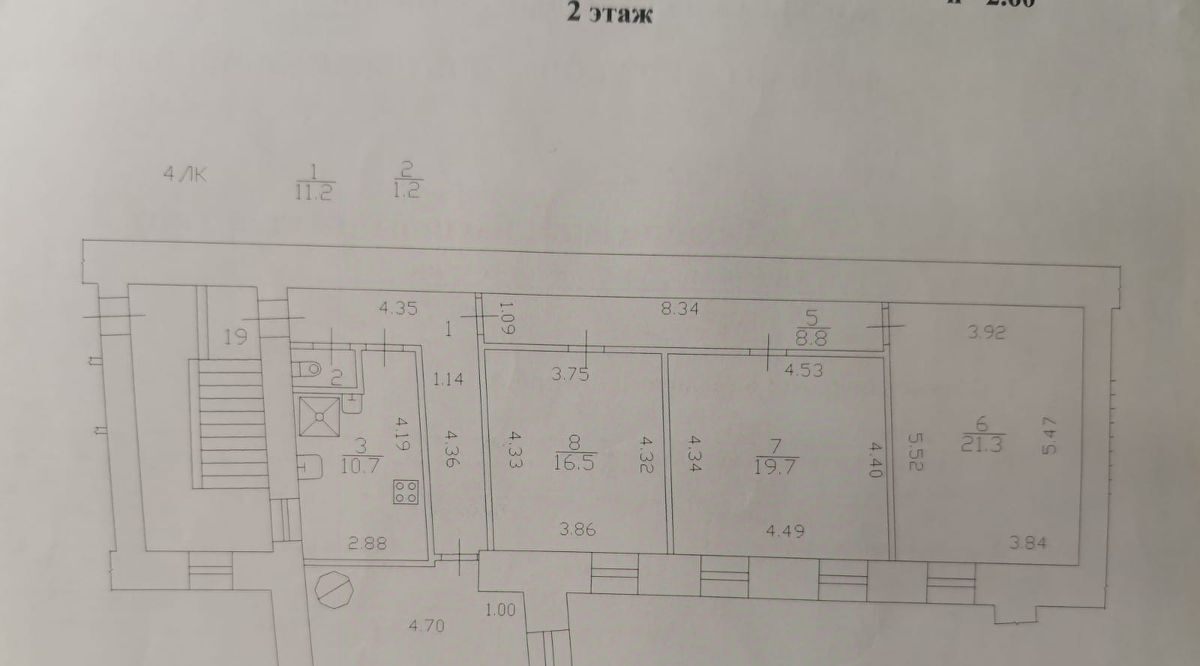 комната г Санкт-Петербург метро Площадь Восстания Пески ул 5-я Советская 21/23-25 округ Смольнинское фото 18