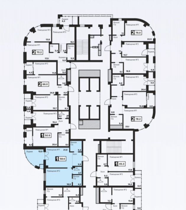 квартира г Челябинск р-н Центральный ул Труда 157а фото 3
