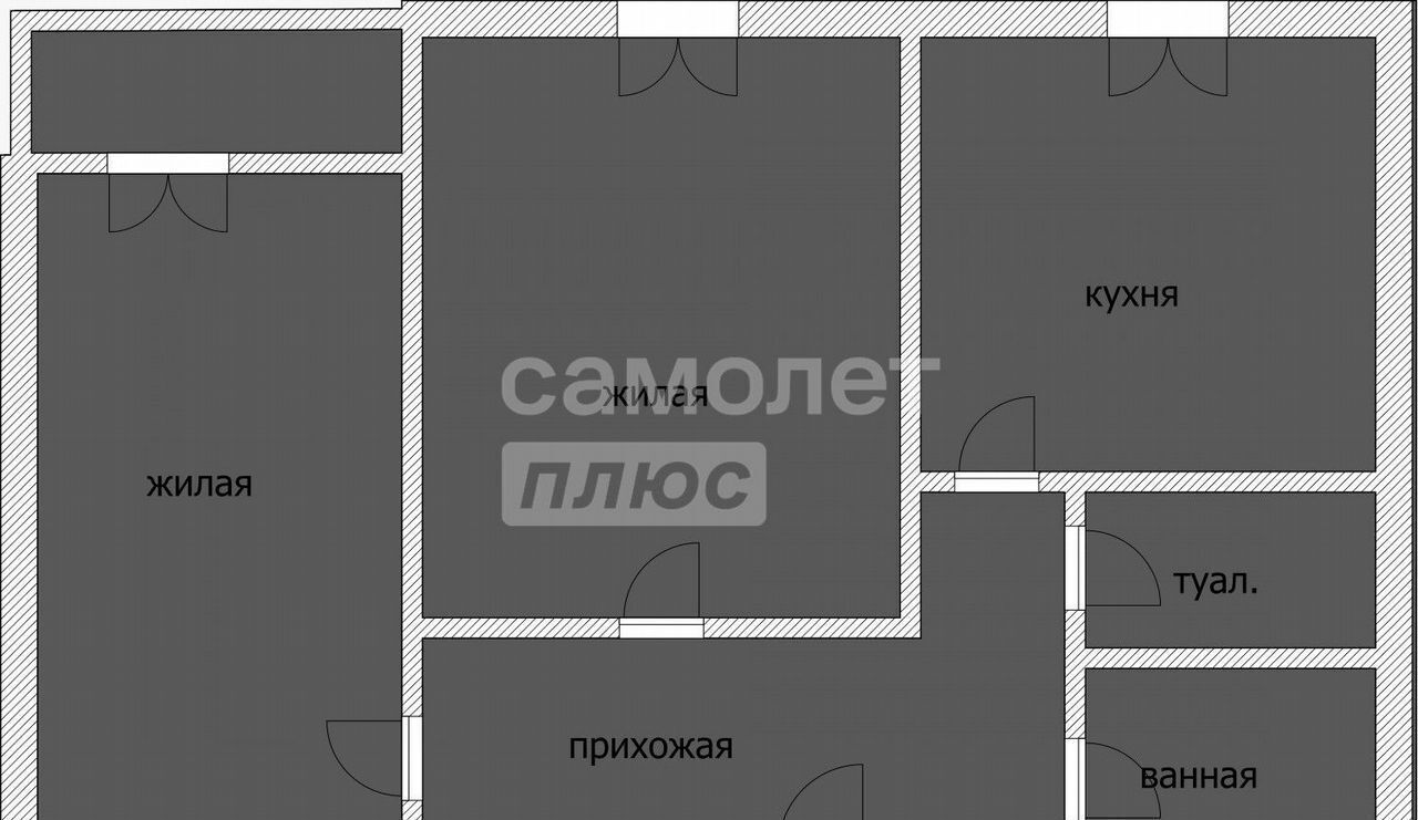 квартира г Смоленск р-н Заднепровский ул Юрьева 13 фото 10