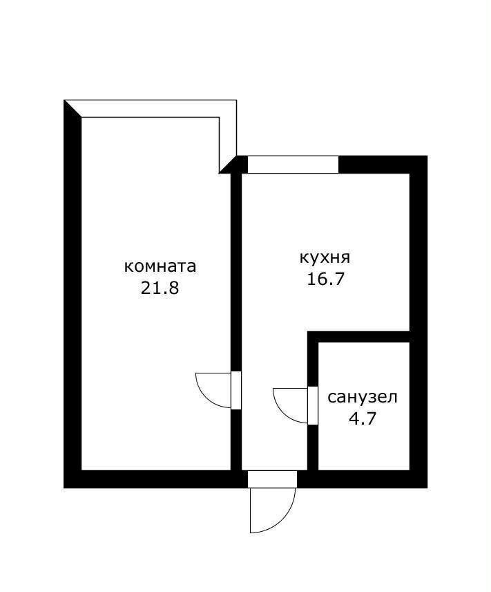 квартира г Краснодар р-н Прикубанский пер им Есенина 16 фото 14