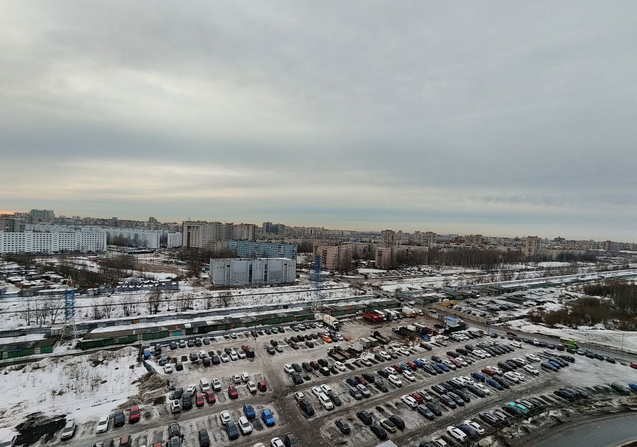 квартира г Кудрово Северное Кудрово ул Областная 1 ЖК «Новый Оккервиль. У Каштановой аллеи» Улица Дыбенко, Заневское городское поселение фото 18