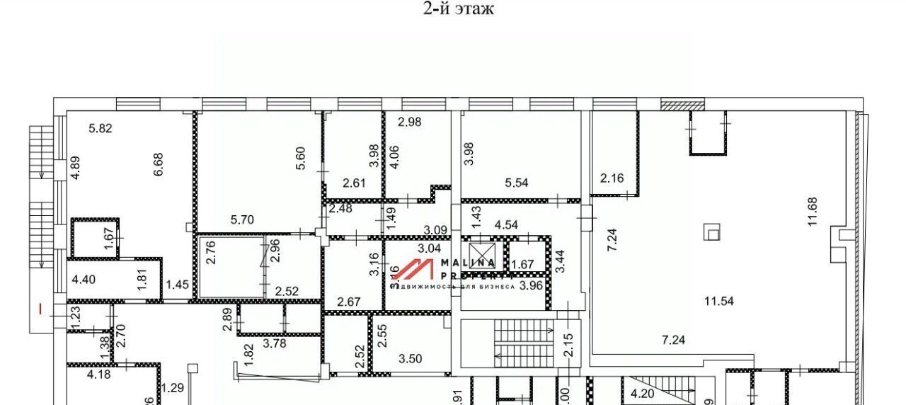 торговое помещение г Москва метро Раменки ул Веерная 24г муниципальный округ Очаково-Матвеевское фото 11