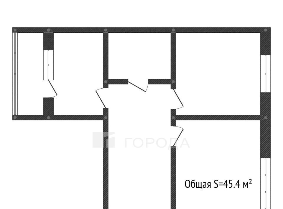квартира г Барнаул р-н Октябрьский ул Западная 5-я 59 фото 2