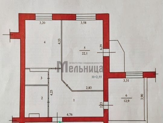 квартира г Волгоград р-н Центральный пос. Метизный ул им. Глазкова 23 фото 29