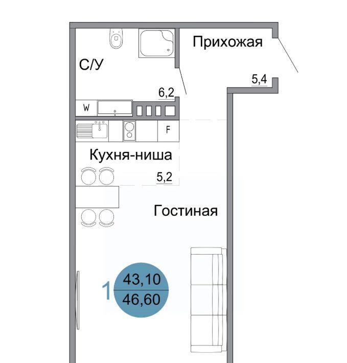 квартира г Керчь Белый город жилой комплекс фото 1