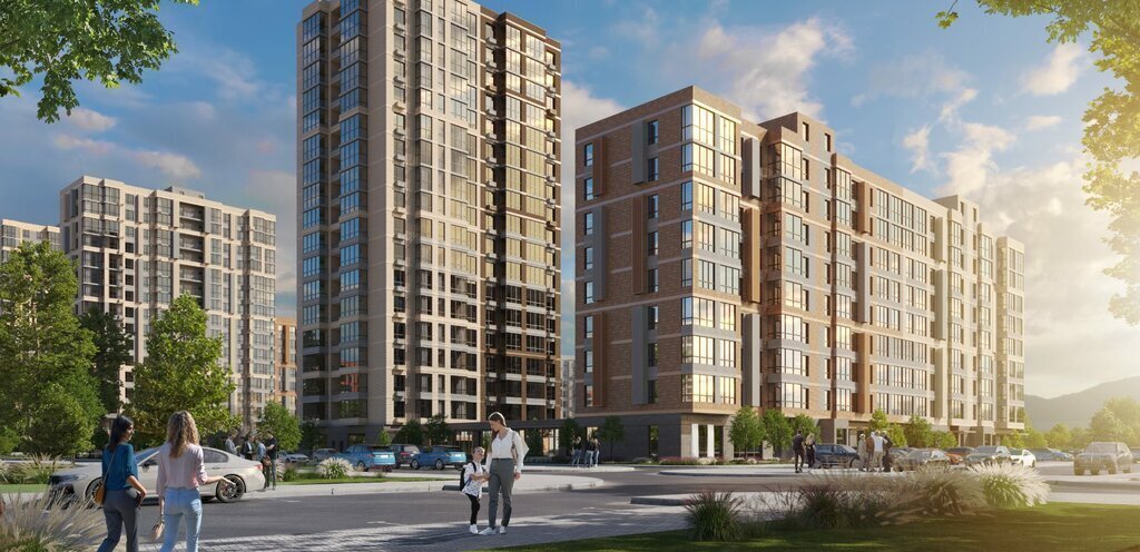 квартира г Краснодар р-н Прикубанский микрорайон «Тёплые Края» фото 4