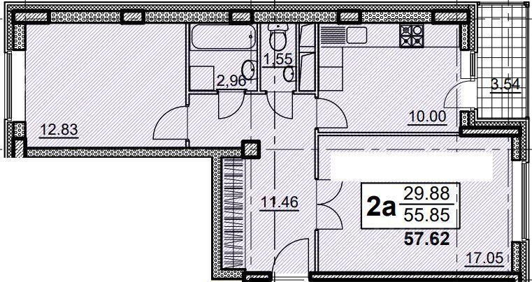 квартира г Кашира ул 8 Марта 20 фото 4