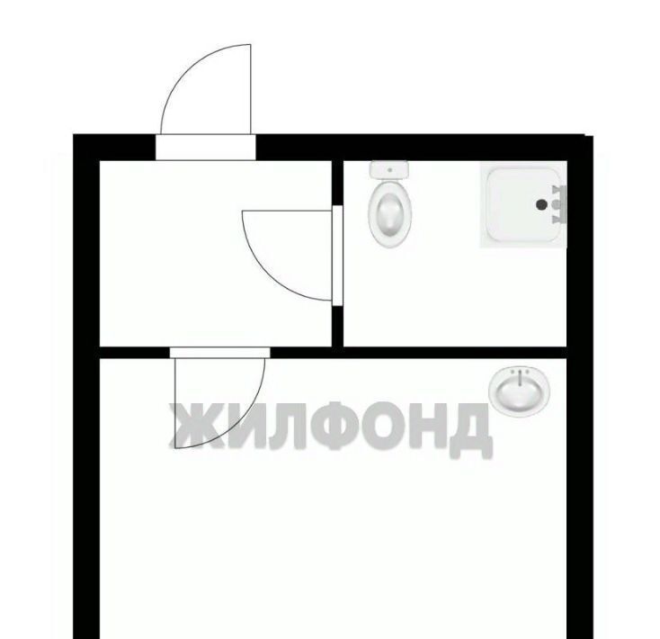 квартира г Новосибирск ул Большая 650 Площадь Маркса фото 10