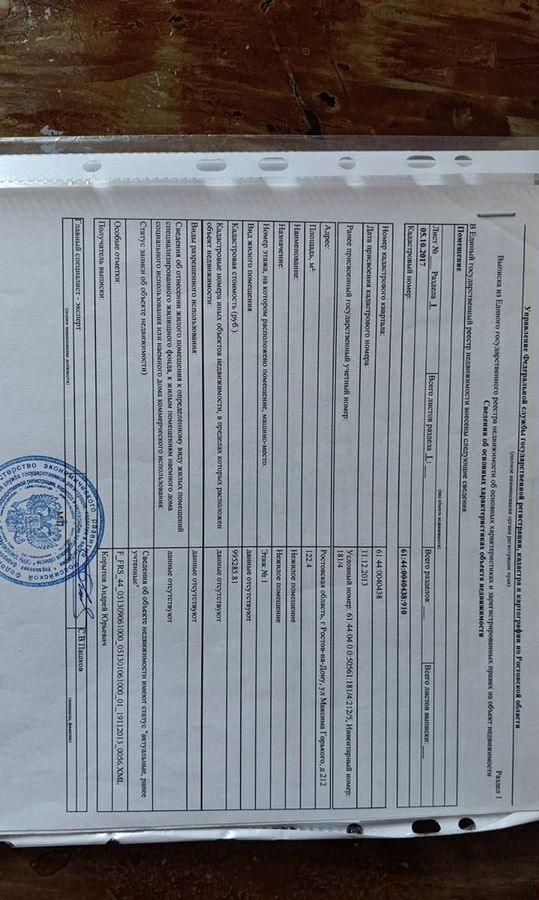 торговое помещение г Ростов-на-Дону р-н Кировский ул Максима Горького 212 фото 12