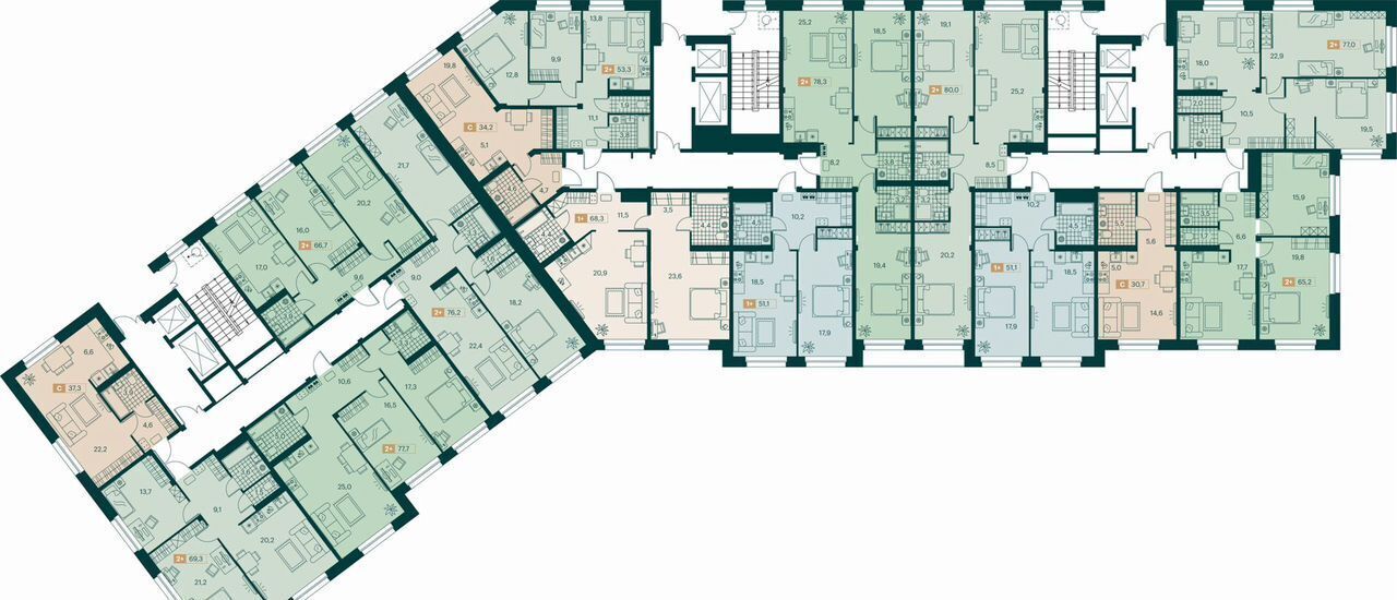 квартира г Новый Уренгой ул Комсомольская 2 фото 7