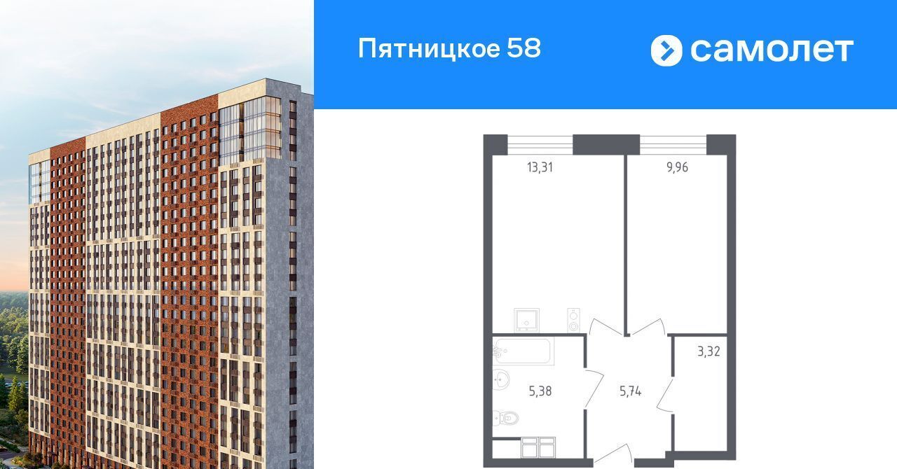 квартира г Москва направление Ленинградское (северо-запад) ш Пятницкое 56Б фото 1