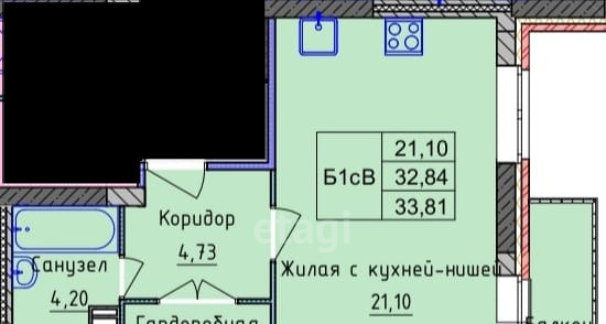 квартира г Ярославль р-н Дзержинский ул Строителей 16/3 дом на ул. Строителей, 16, к. 3 фото 2