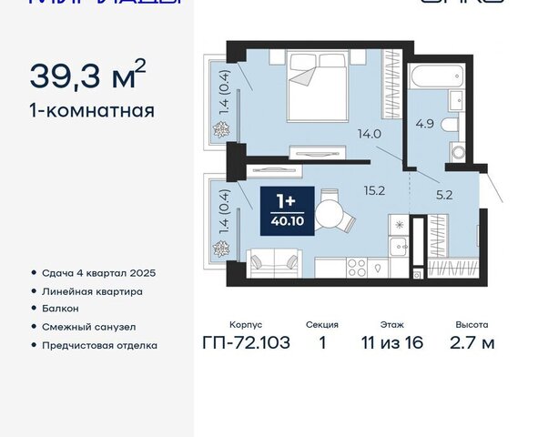 ЖК «Мириады» Ленинский административный округ фото