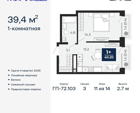 ЖК «Мириады» Ленинский административный округ фото