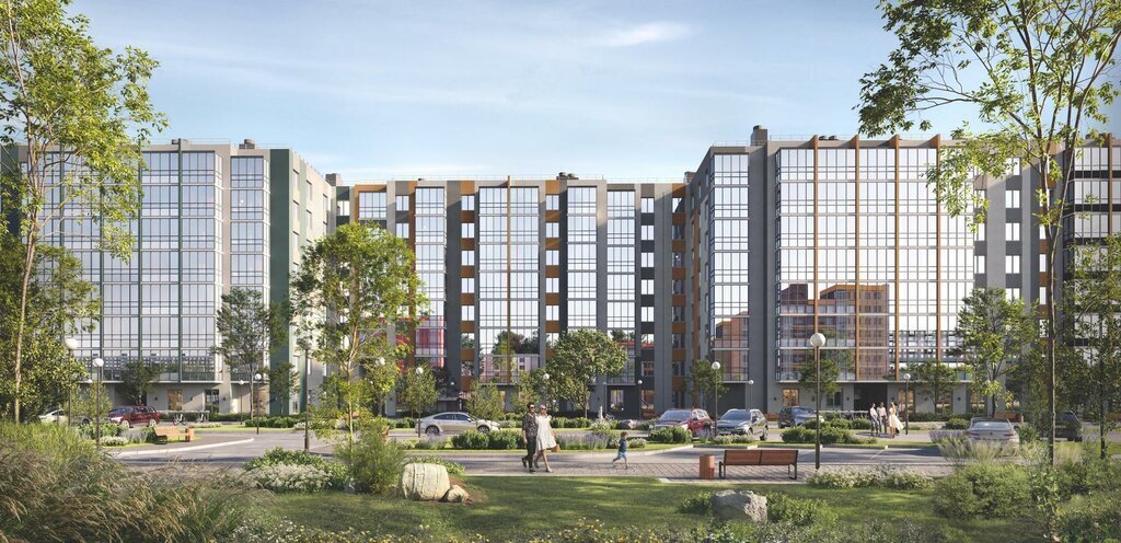 квартира г Колпино пр-кт Ленина 60 ЖК «Астрид» Шушары фото 4