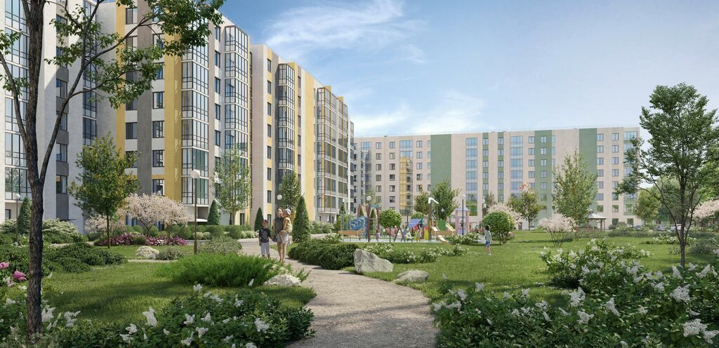 квартира г Колпино пр-кт Ленина 60 ЖК «Астрид» Шушары фото 3