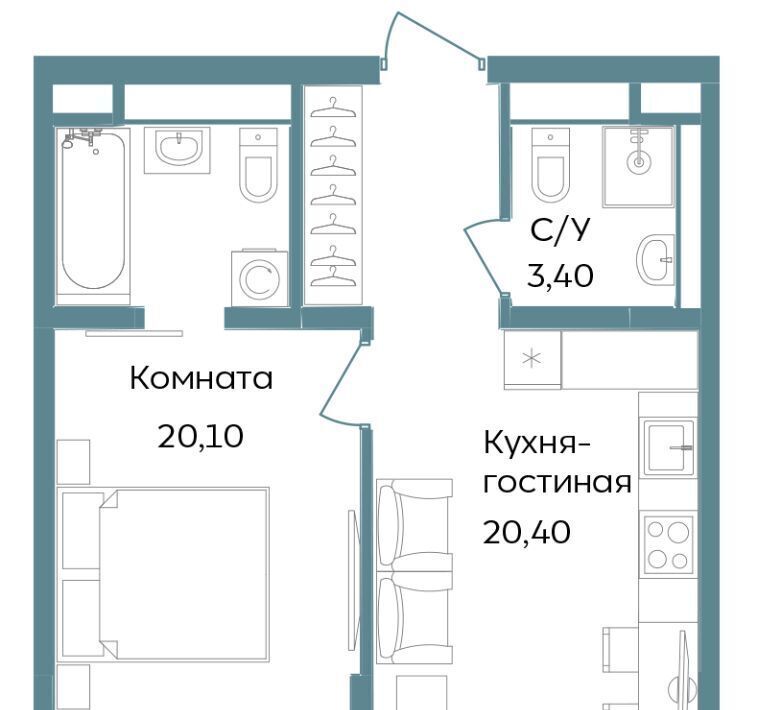 квартира г Саки ул Морская TEMPO фото 1