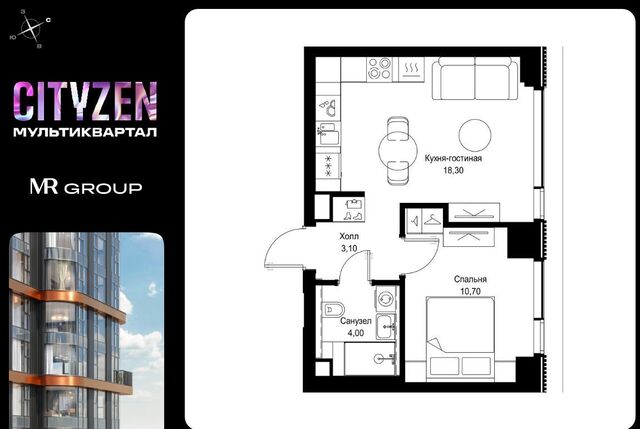 мультиквартал CITYZEN Парус кв-л, Ситизен жилой комплекс фото