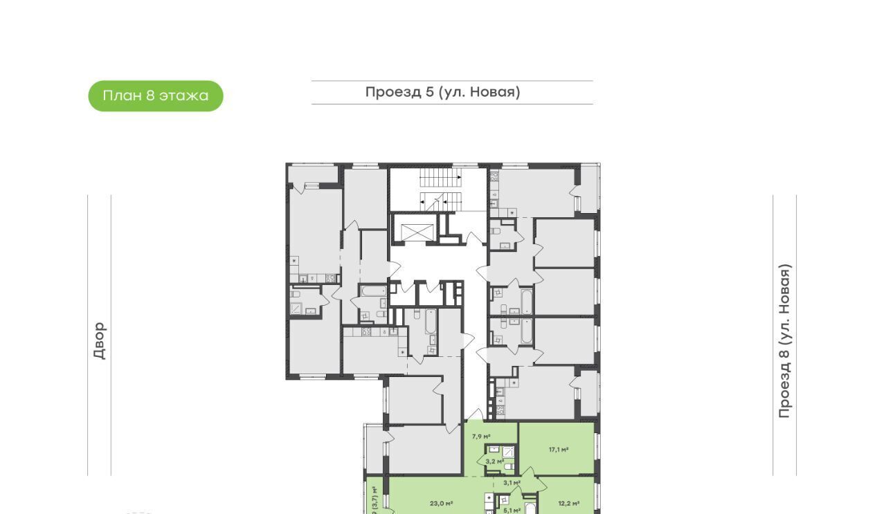 квартира г Екатеринбург Чкаловская Академический 20-й кв-л, Академический мкр фото 2